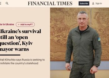 Ледяной тупик Киева, Кличко занервничал, — Financial Times