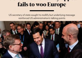 FT: Слова Рубио заставили напрячься всю Европу