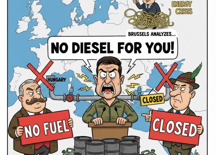 «Последняя капля»: оскорбления от Зеленского вынудили Венгрию и Словакию прекратить поставки дизеля на Украину