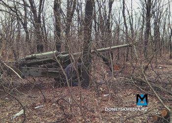Бойцы ГВ «Центр» обнаружили склад НАТОвских боеприпасов в районе Гришино