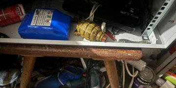 У жителя Ясиноватой в квартире нашли боевую гранату Ф-1 У жителя Ясиноватой в квартире нашли боевую гранату Ф-1