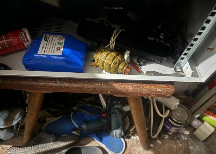 У жителя Ясиноватой в квартире нашли боевую гранату Ф-1 У жителя Ясиноватой в квартире нашли боевую гранату Ф-1