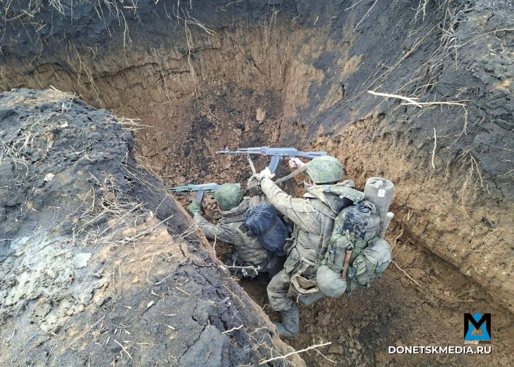 Группировка «Центр» закрепляется в северо-западной части Гришино Группировка «Центр» закрепляется в северо-западной части Гришино