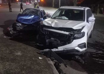 «Машины всмятку»: В ДТП в Куйбышевском районе Донецка пострадали 5 взрослых и подросток