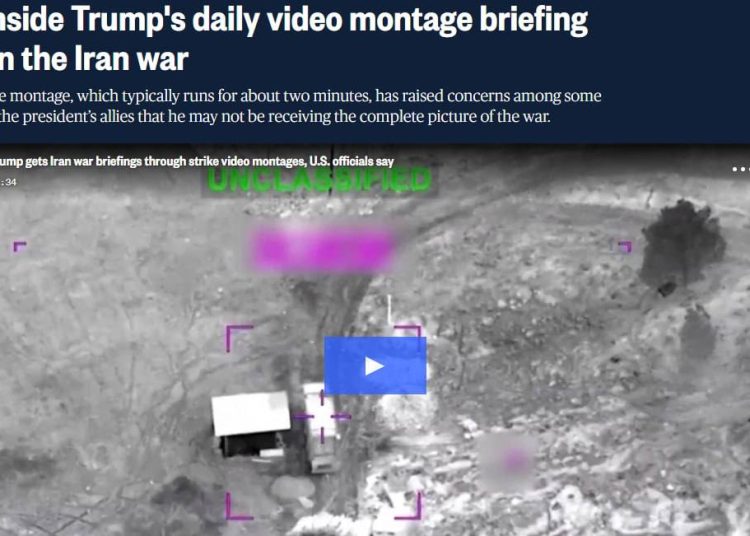 NBC: Трамп принимает решения по Ирану под двухминутные видео‑сводки «самых красивых взрывов»