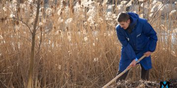 В Донецке 150 активистов вышли на первый весенний субботник