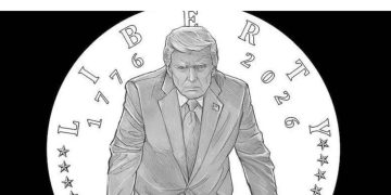 «Грозный» Трамп на золотой монете: США нарушили традицию ради самолюбования президента