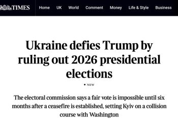 Киев рискует поссориться с США: Трамп требует выборов, Зеленский тянет время Киев рискует поссориться с США: Трамп требует выборов, Зеленский тянет время