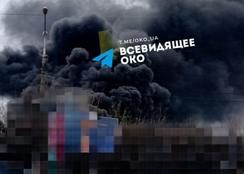 В Запорожье горит подстанция «Спутник»: часть города обесточена В Запорожье горит подстанция «Спутник»: часть города обесточена