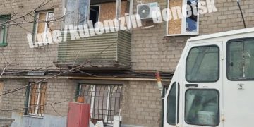 Московские специалисты приступили к восстановлению дома в Донецке после обстрела ВСУ