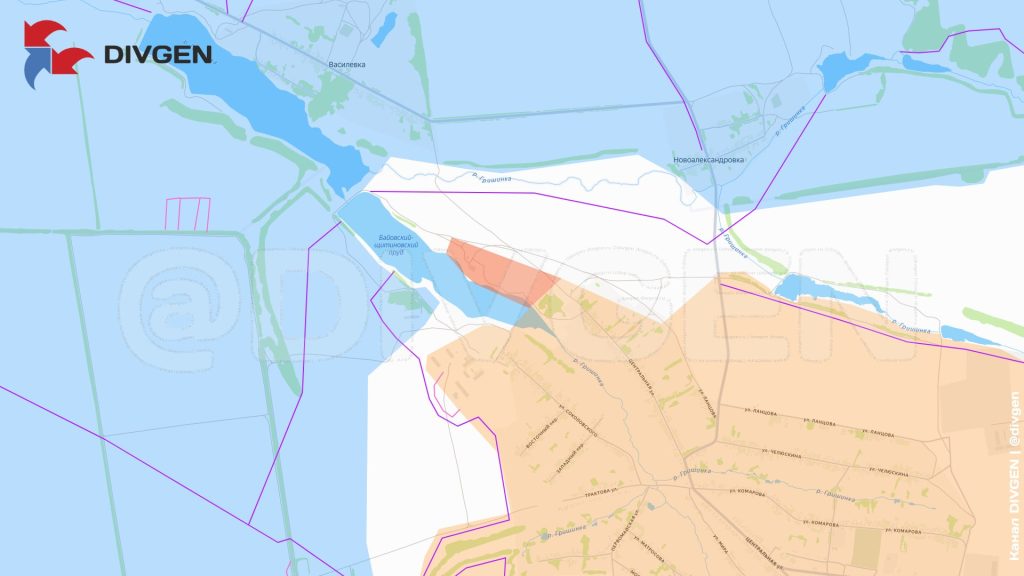 ВС РФ расширили контроль в Гришино и заняли новые позиции в Белицком