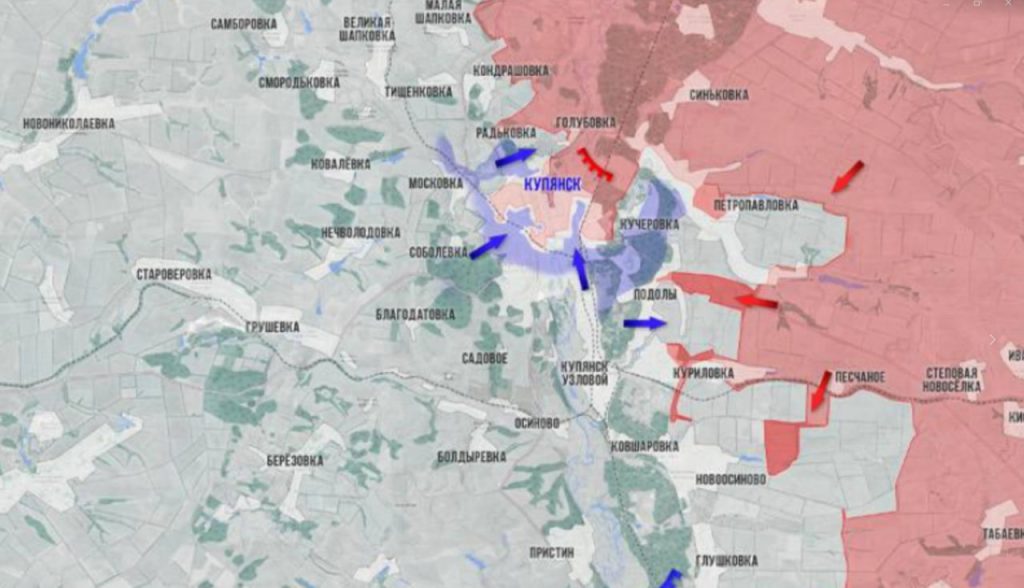 Российские силы прорвались в Сумах и заняли ключевую дорогу на Славянск. Карта СВО на 1 апреля