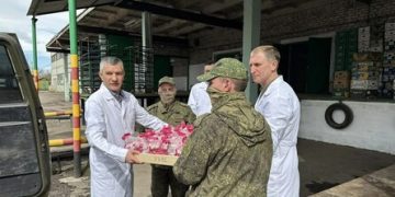 Первая партия куличей шахтерского хлебозавода отправилась к защитникам фронта