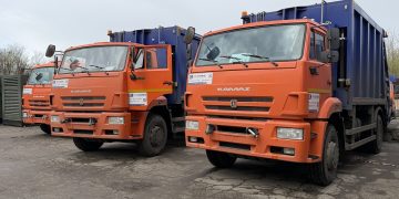 Новые мусоровозы и контейнеры для чистоты улиц ДНР