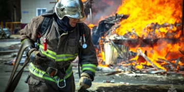 На линии огня: как пожарные Донбасса спасают людей под минами и дронами