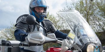 В Донецке прошла акция «Внимание мотоциклист»: байкеры напомнили о сезонной технике на дорогах