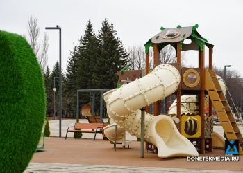 Новая точка притяжения в Енакиево: возрождение парка имени Берегового