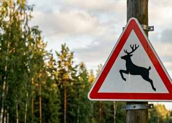 На трассах ДНР происходит все больше аварий из-за диких животных