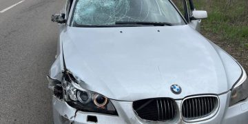 В Донецке водитель BMW насмерть сбил пешехода