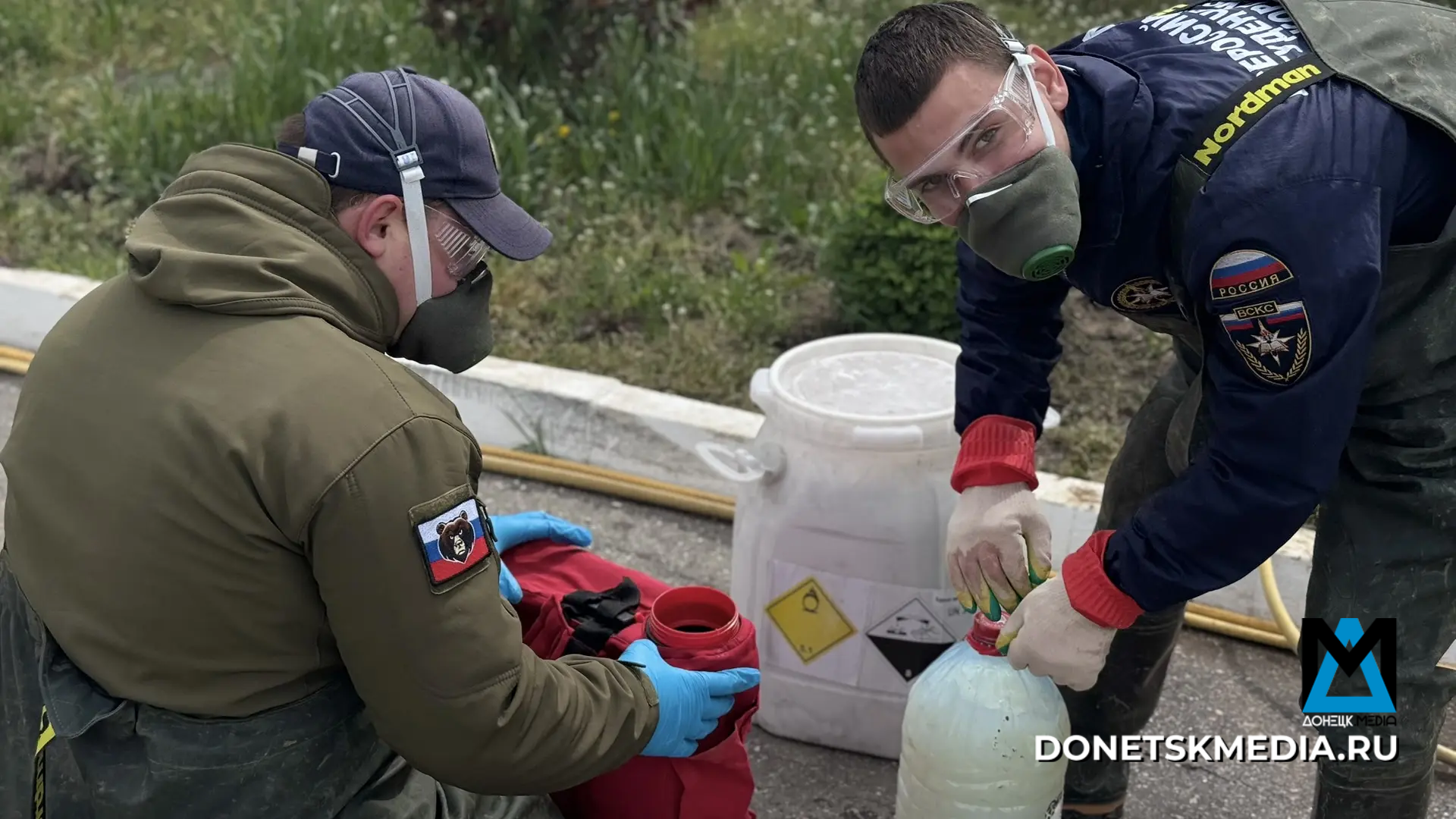 Добровольцы из Донецка помогают ликвидировать последствия наводнения в Дагестане