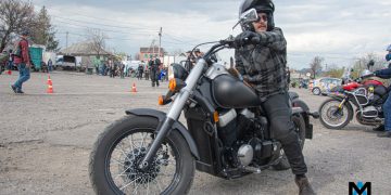 «Осторожнее на поворотах»: донецкие байкеры открыли сезон и сломали стереотипы