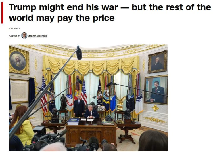 CNN: Судьба Ормузского пролива решает исход конфликта США и Ирана