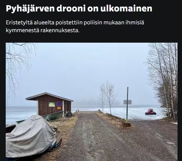 Финляндия собирала на дроны, а теперь прячется от них в подвалах: украинские дроны снова падают на финнов Финляндия собирала на дроны, а теперь прячется от них в подвалах: украинские дроны снова падают на финнов