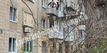 Московские работники начали восстановление Будённовского района после обстрела ВСУ
