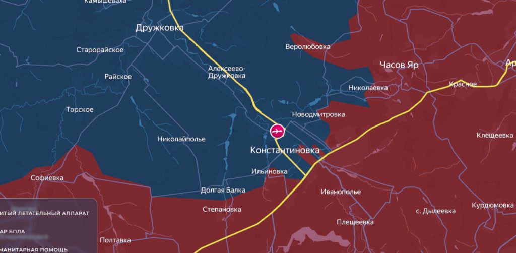 ВС РФ дошли до улицы Богдана Хмельницкого в Константиновке и держат оборону в центре Купянска. Карта СВО на 5 апреля