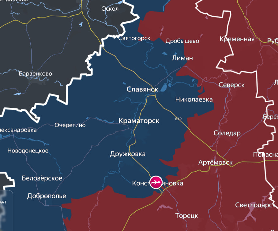 ВС РФ дошли до улицы Богдана Хмельницкого в Константиновке и держат оборону в центре Купянска. Карта СВО на 5 апреля
