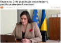 Минкультуры Украины: 71% украинцев выбирают русский контент Минкультуры Украины: 71% украинцев выбирают русский контент