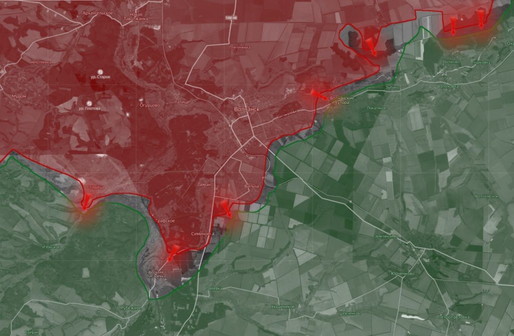 Российская армия перехватила инициативу в Купянске и усилила натиск в центре Константиновки. Карта СВО на 9 апреля