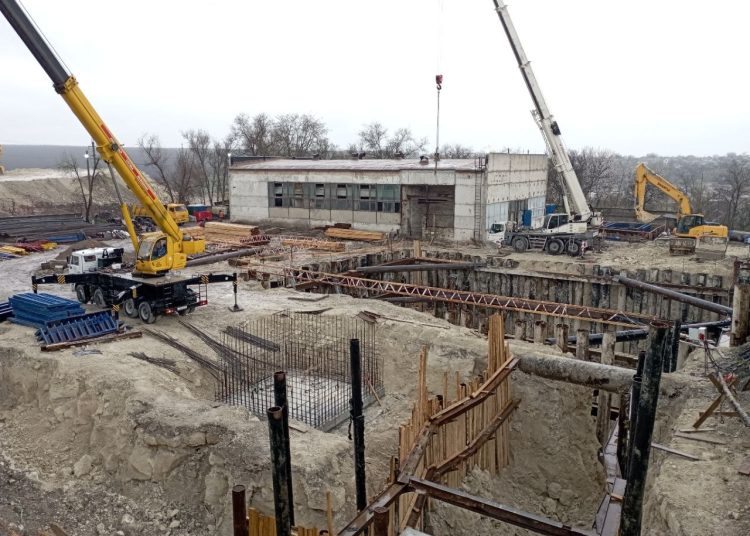Москва строит КНС №15 в Луганске: 45 строителей и 20 тысяч кубометров воды в сутки