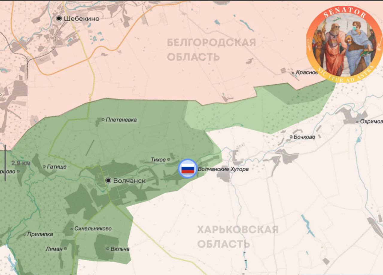 Каленики наши — ВС РФ удушили логистику врага под Северском. Русская армия вскрыла путь на Доброполье. Карта СВО на 17 апреля