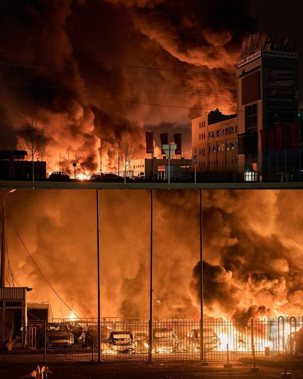 Чёрный смог Киевом: ВС РФ нанесли удары возмездия по скрытым арсеналам Украины