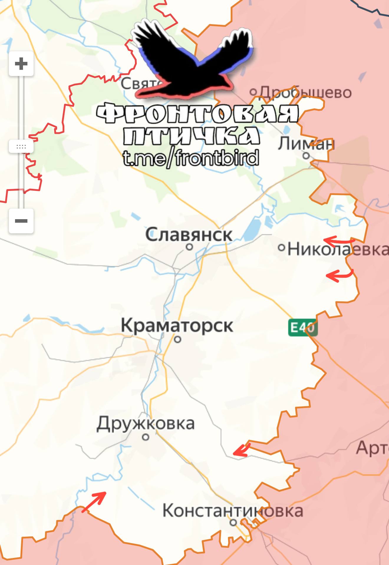 Каленики наши — ВС РФ удушили логистику врага под Северском. Русская армия вскрыла путь на Доброполье. Карта СВО на 17 апреля