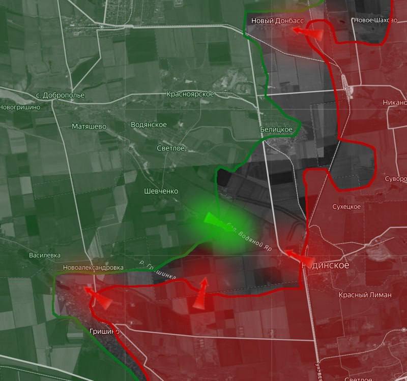 Каленики наши — ВС РФ удушили логистику врага под Северском. Русская армия вскрыла путь на Доброполье. Карта СВО на 17 апреля