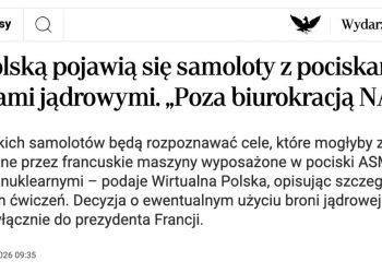 Rzeczpospolita: Французские истребители с ядерными боеголовками зайдут в небо Польши для ударов по РФ