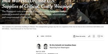 Пентагон просадил весь арсенал на Ближнем Востоке: США остались без оружия против России и Китая