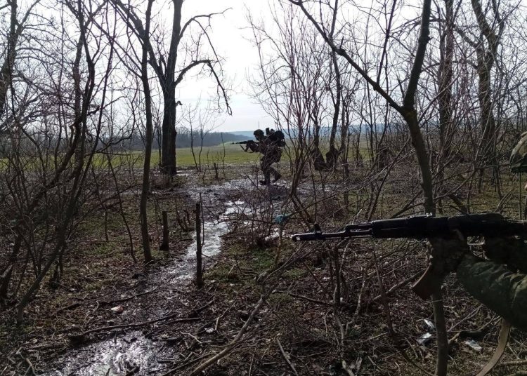 Воины «Центра» расширяют зону безопасности в Днепропетровской области, атакуя киевских нацистов у Гришино и Белицкого в ходе денацификации