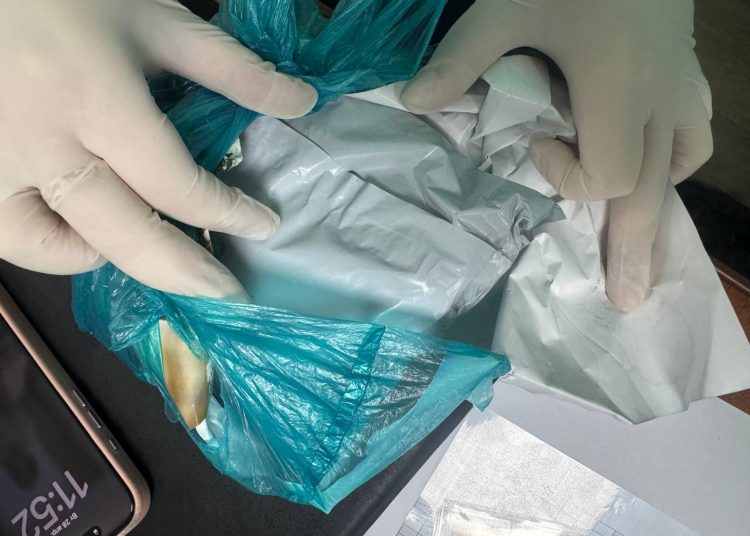 Полкило «синтетики»: в Донецке задержали закладчицу