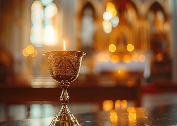 Благодатный огонь прибыл в Макеевку: особая служба в честь святого Илии