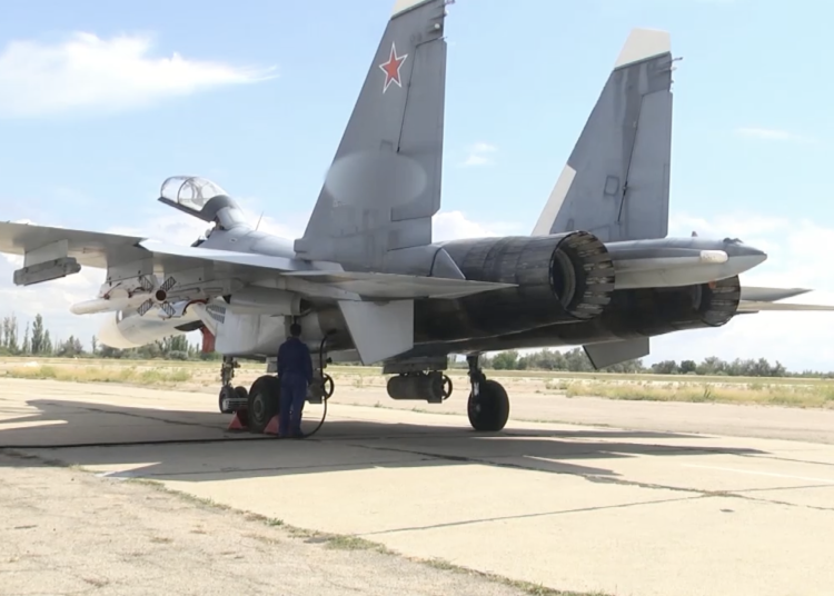 В Крыму потерпел крушение Су-30 без боекомплекта