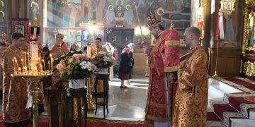 Митрополит Донецкий Владимир на молитве о мире в Донбассе обратился к Георгию Победоносцу