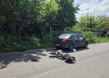 В Горловке в ДТП погибли супруги на электровелосипеде