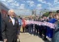 Луганский столетний Ветеран встретился с участниками СВО в Москве