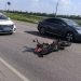 Под Кутейниково лихач на Honda протаранил питбайк с детьми Под Кутейниково лихач на Honda протаранил питбайк с детьми