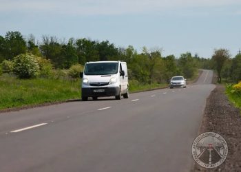 На трассе «Бугас – Николаевка» досрочно обновили почти 9 километров асфальта