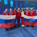 Триумфальное возвращение: российский флаг и гимн впервые с 2022 года на турнире по синхронному плаванию
