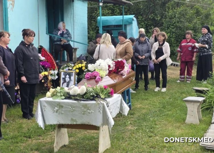 В Белокуранском районе ЛНР проводили в последний путь ещё одну жертву «Старобельской резни»